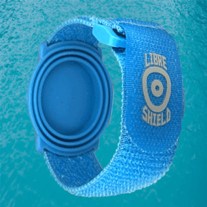 Libre Shield Armband 2 [AQUARIUS] designed for Abbott FreeStyle Libre 2 & RIO glucose CGM sensors