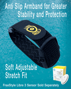 Maximum Protection Libre Shield 3 Armband glucose CGM sensors FreeStyle Libre 3 sensor cover