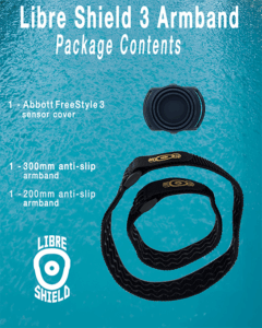 Maximum Protection Libre Shield 3 Armband glucose CGM sensors FreeStyle Libre 3 sensor cover