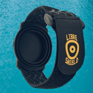 Libre Shield Armband 2 [BLACK] designed for Abbott FreeStyle Libre 2 & RIO glucose CGM sensors